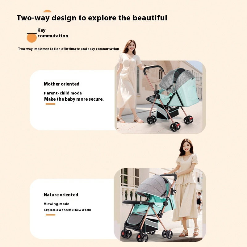 Baby Stroller Manufacturer - OEM 2025 New Model Lightweight Foldable Retractable