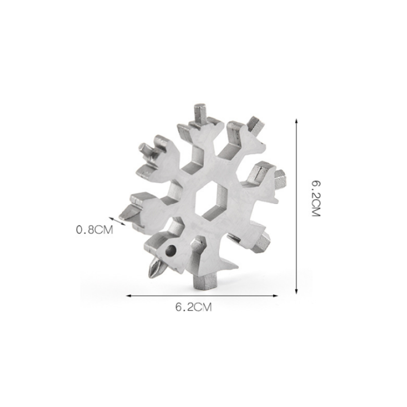 Multi Tool - 18-in-1 Snowflake Screwdriver
