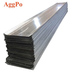Waterstop Plate - Galvanized Steel 300x3