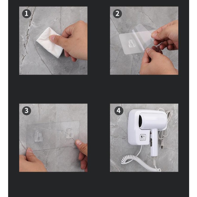 Hair Dryer - Wall Mounted Hotel Grade