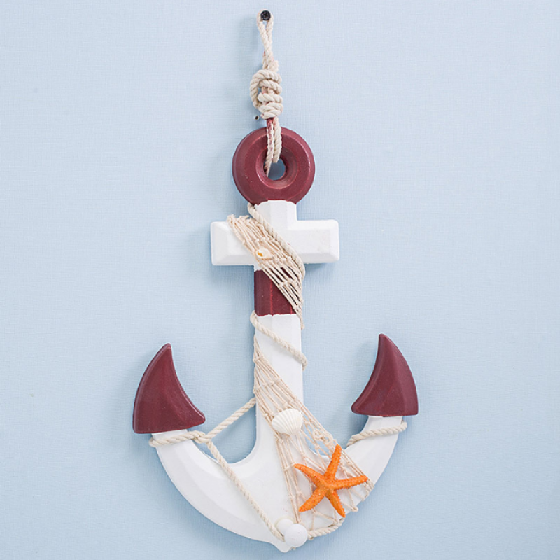 Anchor Decor - Wood Wall Hanging Nautical