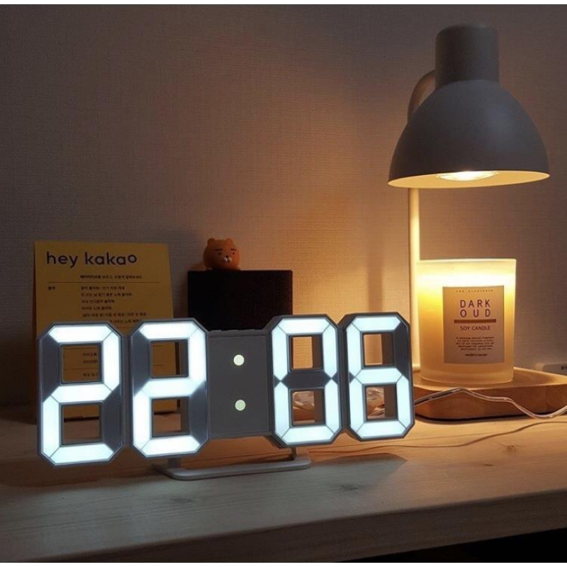 Digital Clock - LED Noctilucent Alarm