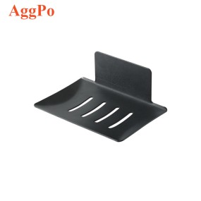 Soap Dish - Wall Mounted Metal Drain