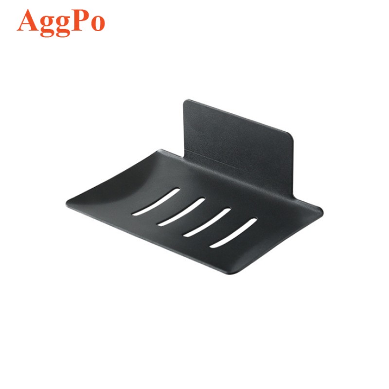 Soap Dish - Wall Mounted Metal Drain