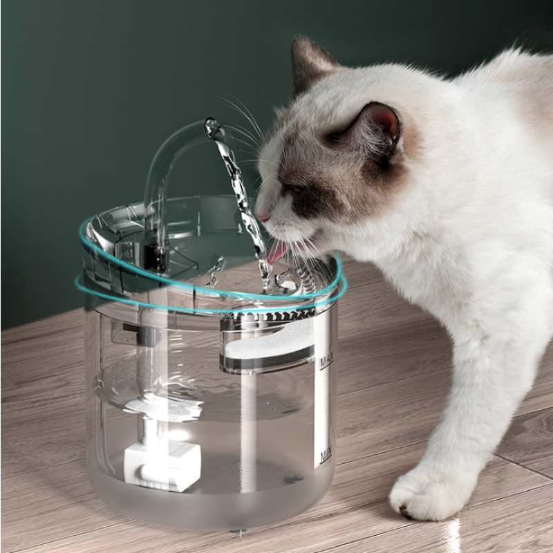 Pet Water Fountain - Automatic 2L Cat Drinking