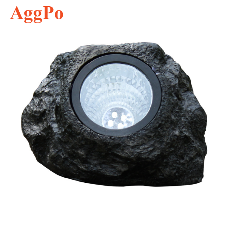 Lawn Light - Solar Stone Landscape