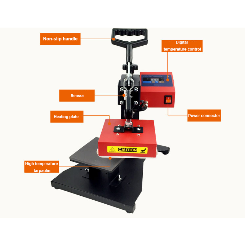 Heat Press - 15x15 T-shirt Transfer Machine