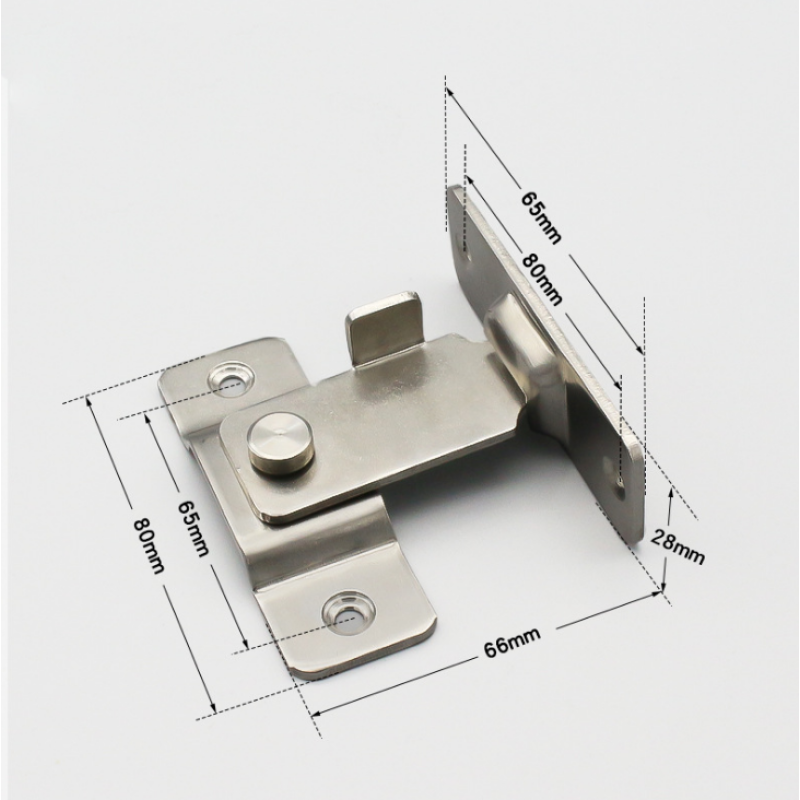 Gate Latch - Stainless Steel 90 Degree