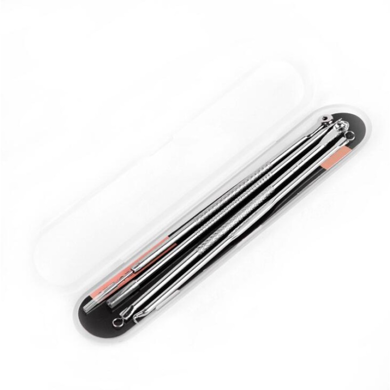 Blackhead Remover - 4pc Comedone Extractors
