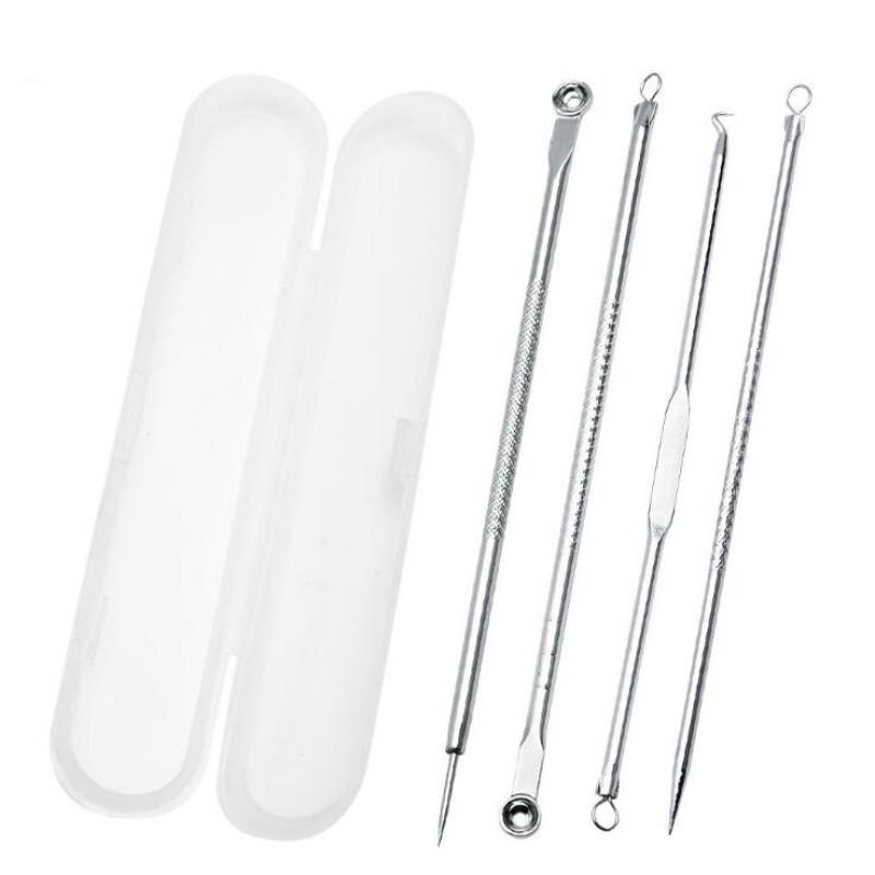 Blackhead Remover - 4pc Comedone Extractors