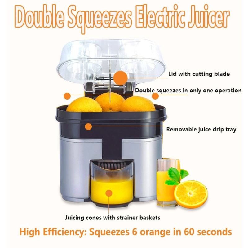 Citrus Juicer - Electric Twin 90W Household