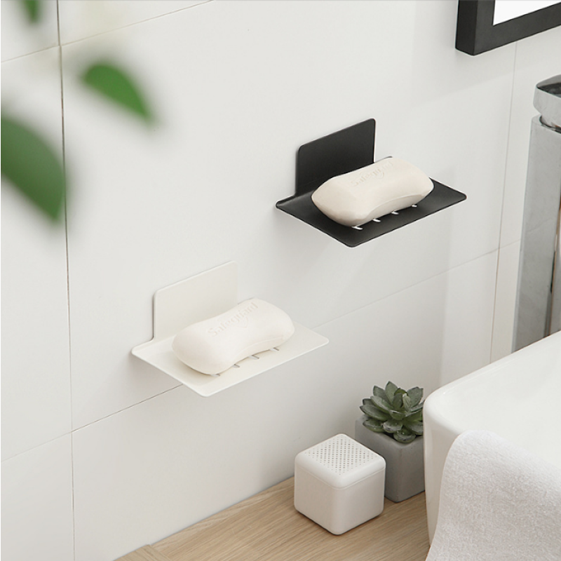 Soap Dish - Wall Mounted Metal Drain