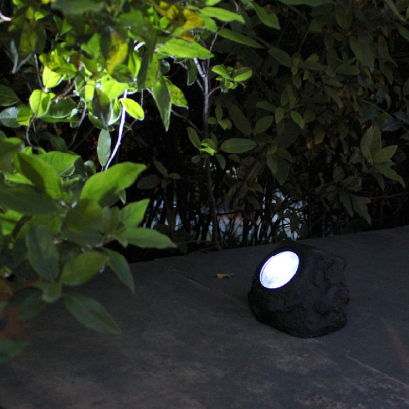Lawn Light - Solar Stone Landscape