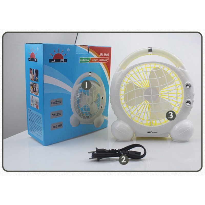 Desk Fan - 6 Inch Rechargeable Portable Cooling