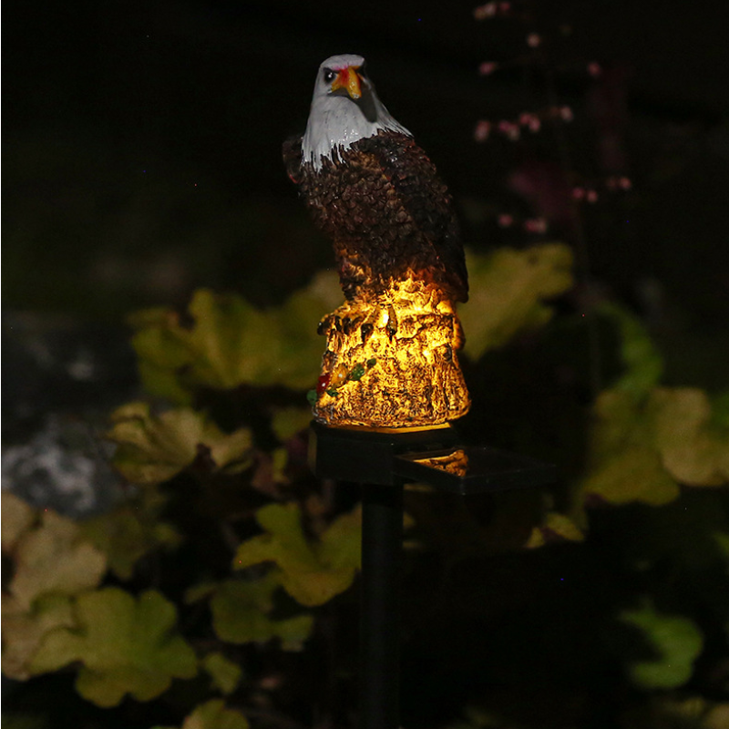 Solar Light - Eagle Figurine Garden Stake