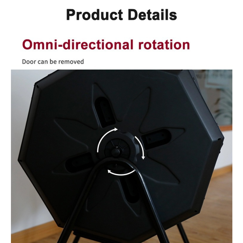Composter - 160 Liter Tumbling Rotating Bin