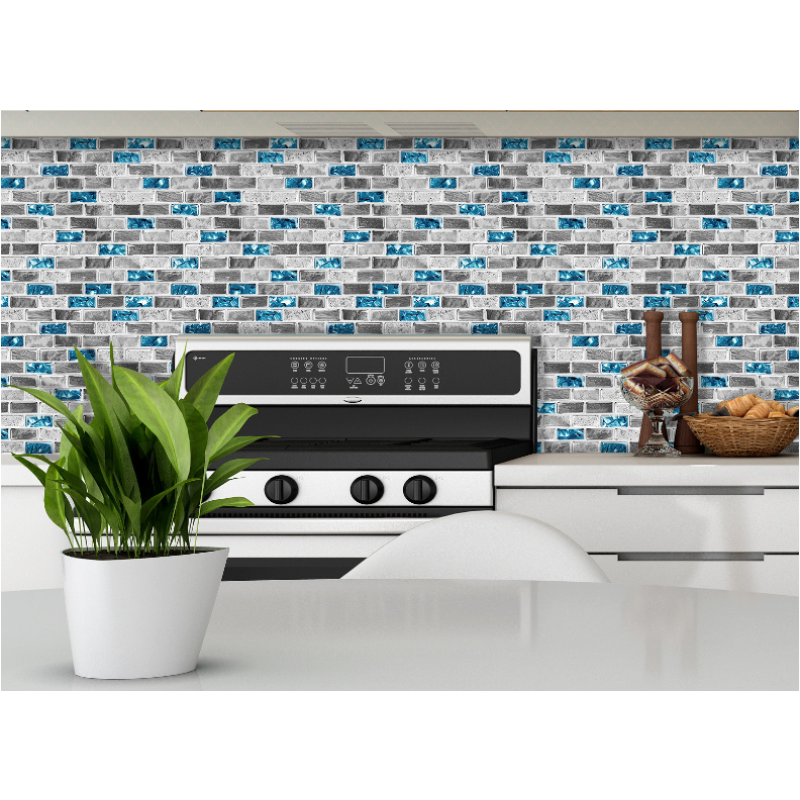 Peel Stick Tiles - 12x12 Kitchen Backsplash