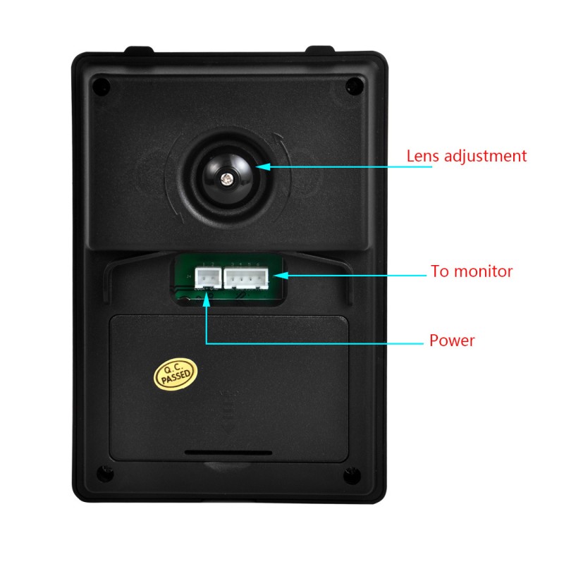 Video Intercom - 7 Inch Wired Doorbell