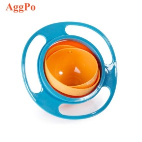 Baby Bowl - 360 Degree Rotate Spill-Proof