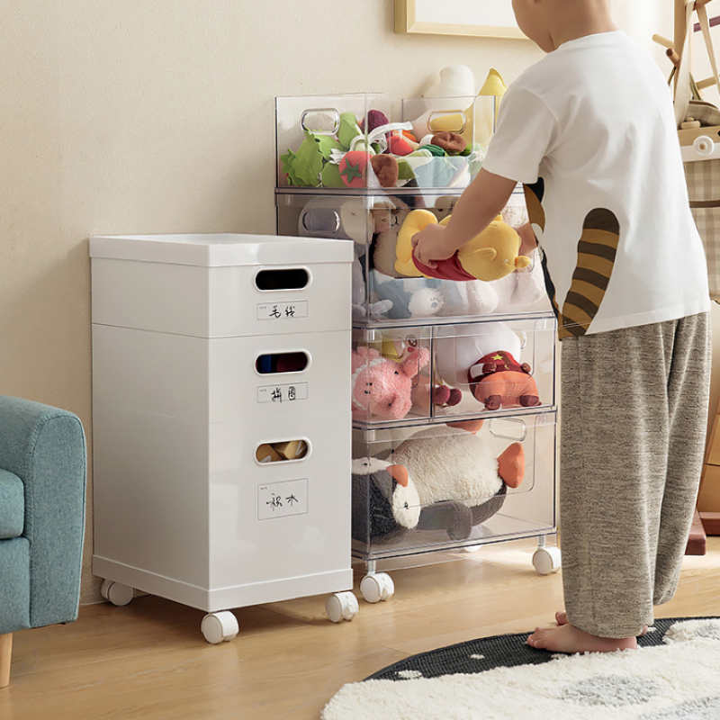 Storage Box - Collapsible Stackable Handle