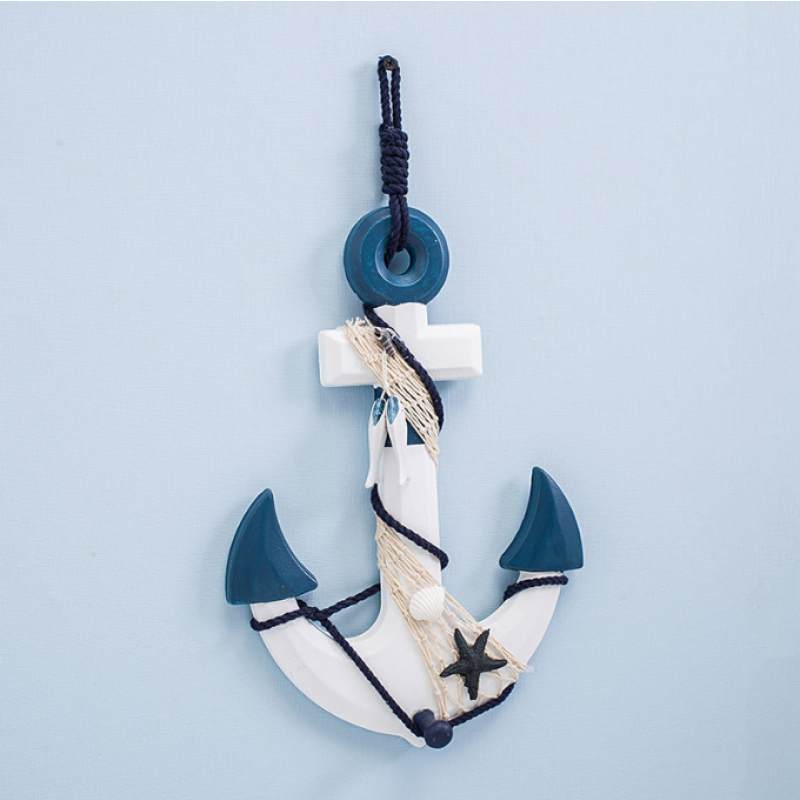 Anchor Decor - Wood Wall Hanging Nautical