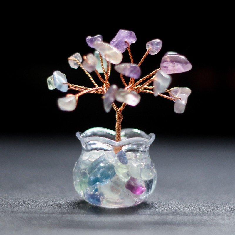 Crystal Tree - Citrine Gravel Fortune Home Decor