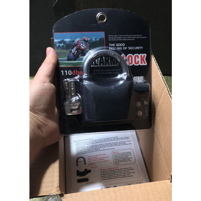 Padlock - Keyed Aluminum Alloy Hardened