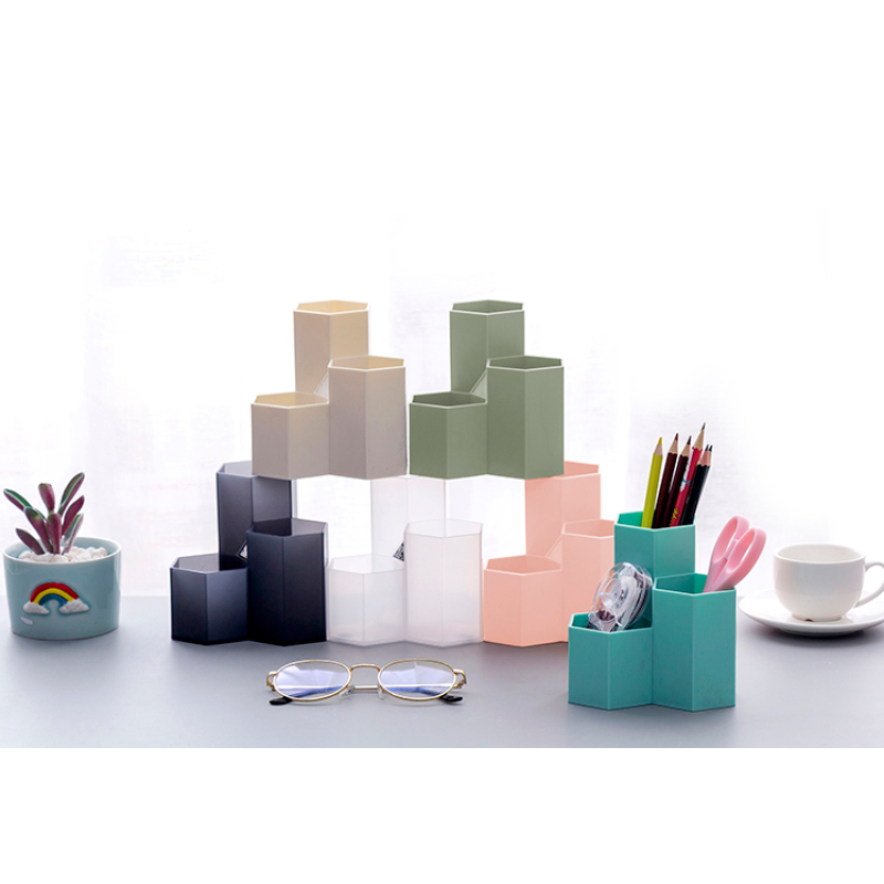 Pen Holder - 3 Slot Desktop Organizer