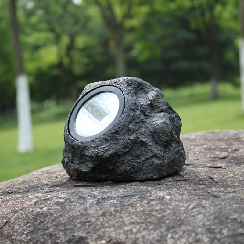 Lawn Light - Solar Stone Landscape