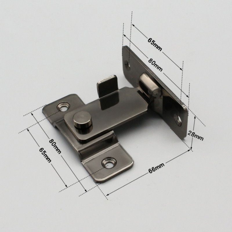 Gate Latch - Stainless Steel 90 Degree