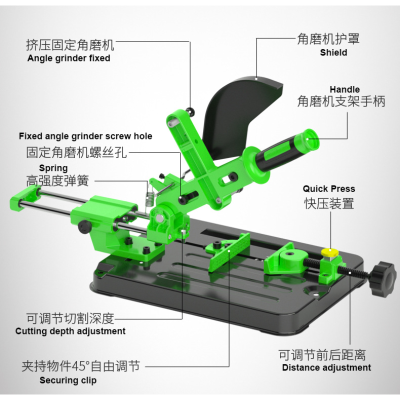 Angle Grinder Stand - Holder Support Bracket