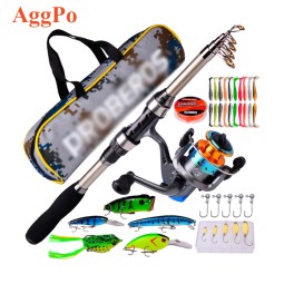 Fishing Combo - Telescopic Rod Reel Kit