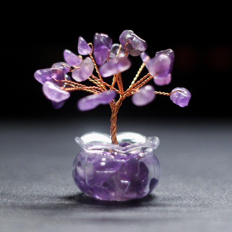 Crystal Tree - Citrine Gravel Fortune Home Decor