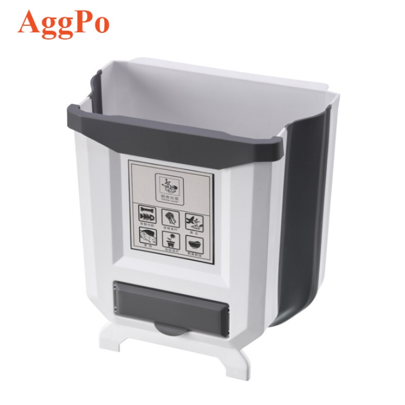 Trash Can - Kitchen Hanging Collapsible Garbage