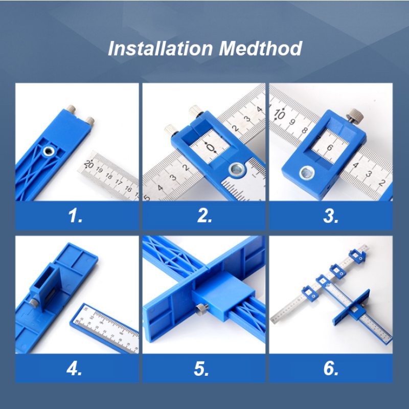 Drill Guide - Punch Locator Handle Jig
