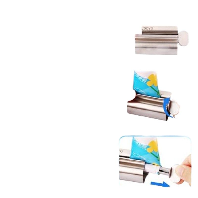 Toothpaste Squeezer - Stainless Steel Roller