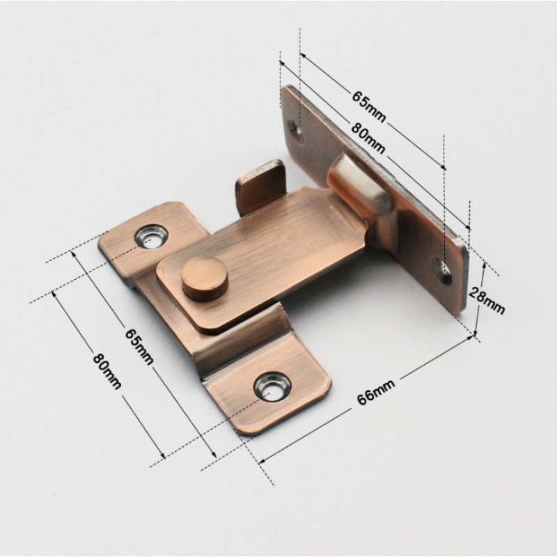 Gate Latch - Stainless Steel 90 Degree