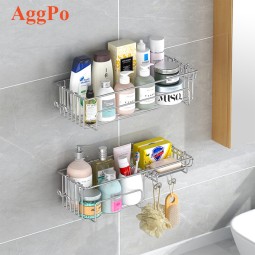 Shower Caddy - 2 Tier Stainless Steel Hook
