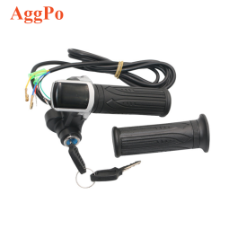 E-bike Throttle - Twist Grip LCD Display