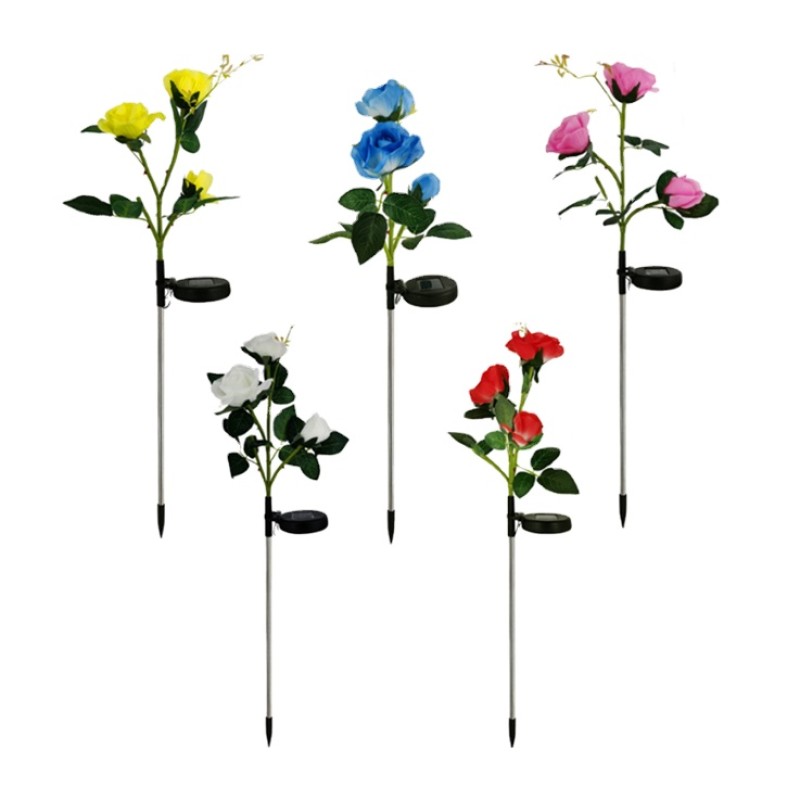 Rose Light - Solar Flower Stake Pathway