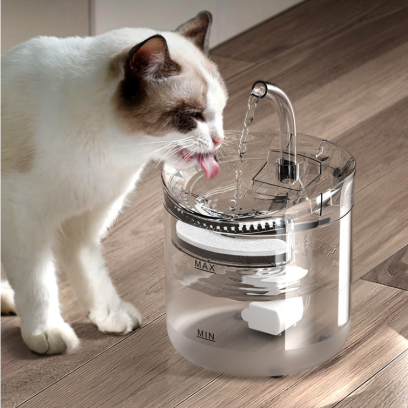 Pet Water Fountain - Automatic 2L Cat Drinking