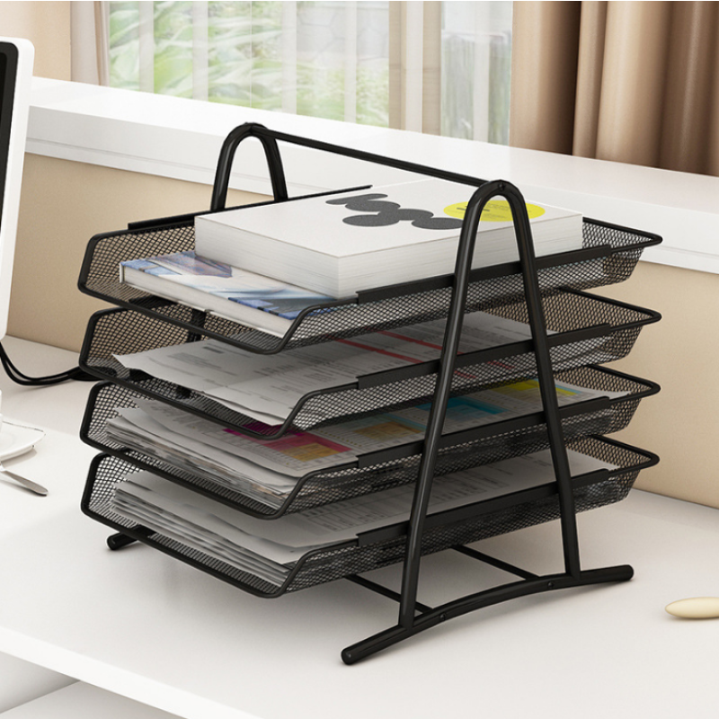 File Organizer - Metal Stackable Tray