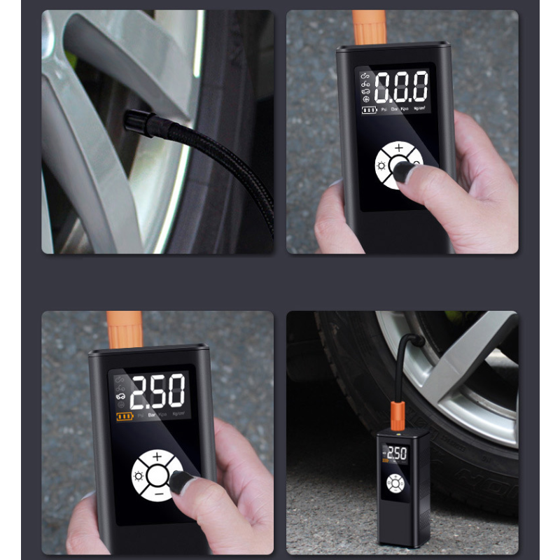 Tire Inflator - Portable Digital Air Pump
