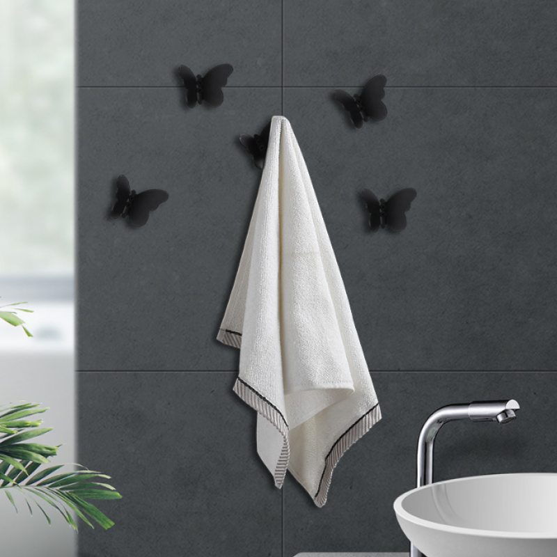 Wall Hook - Butterfly Single Stainless Steel