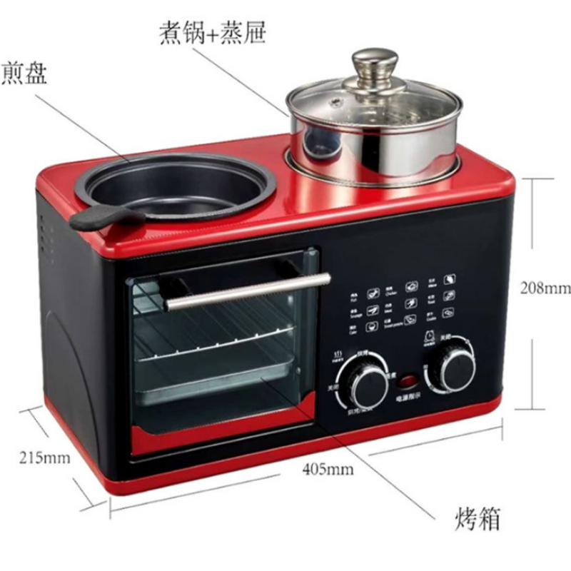 Breakfast Maker - 4 in 1 Electric Oven