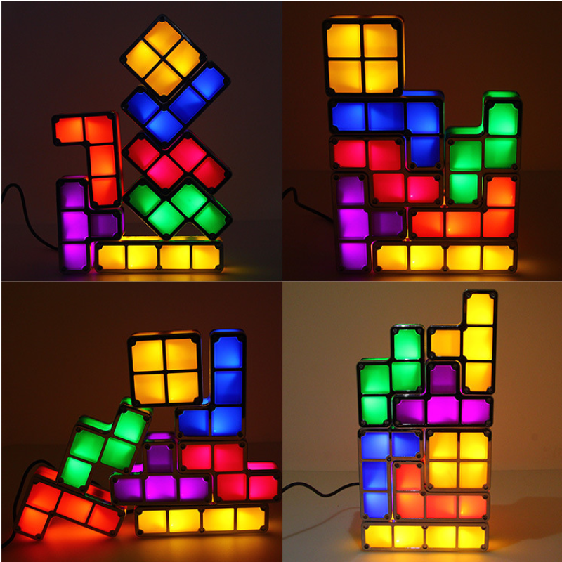 Night Light - Stackable 7 Color LED