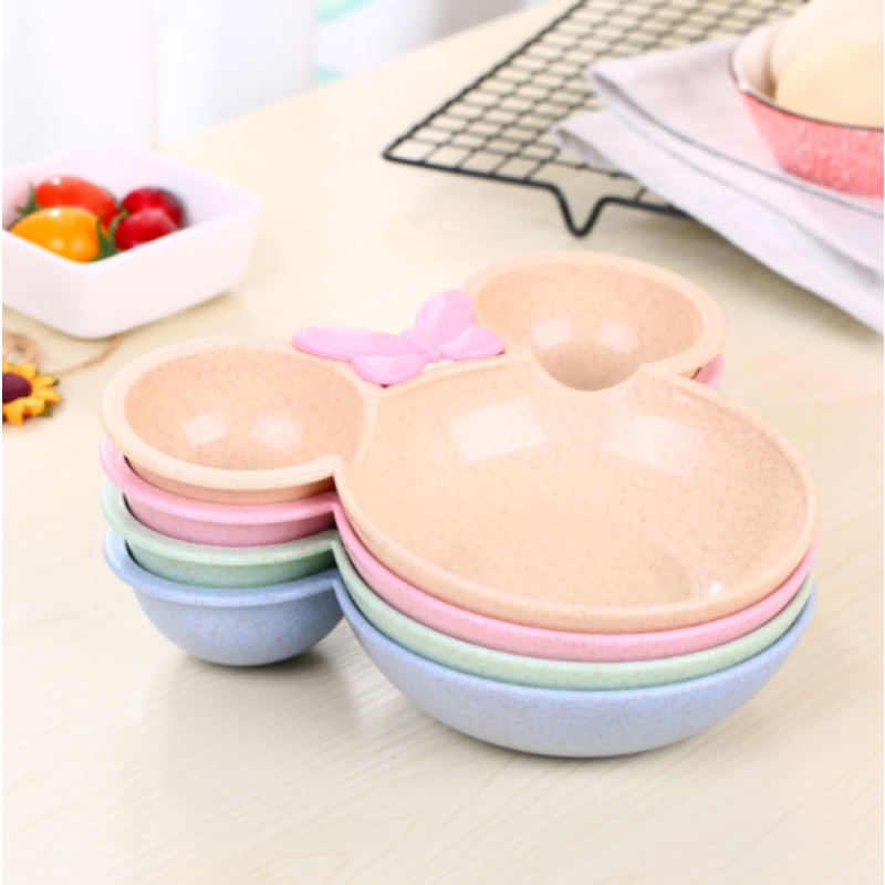 Children Bowl - Wheat Mickey Cartoon Tableware