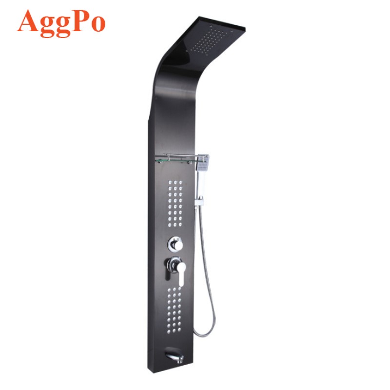 Shower Panel - Stainless Steel Rainfall