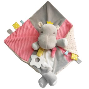 Muslin Comforter - Soft Plush Ringing Bell