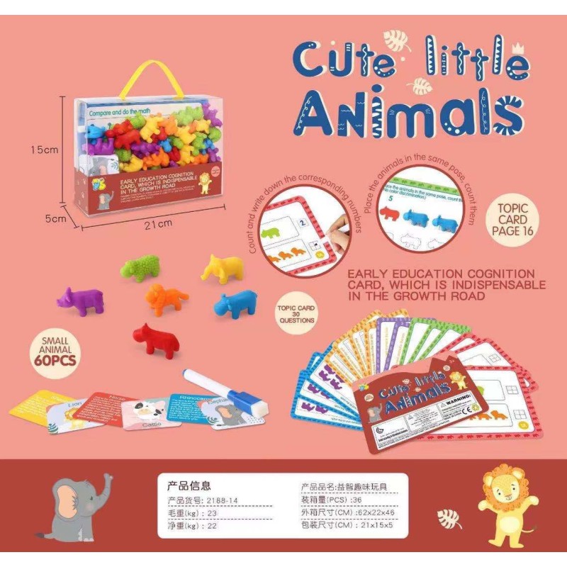 Counting Toy - Dinosaur Color Sorting Cup